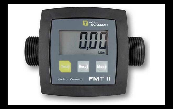 Débitmètre électronique FMT II entrée à gauche